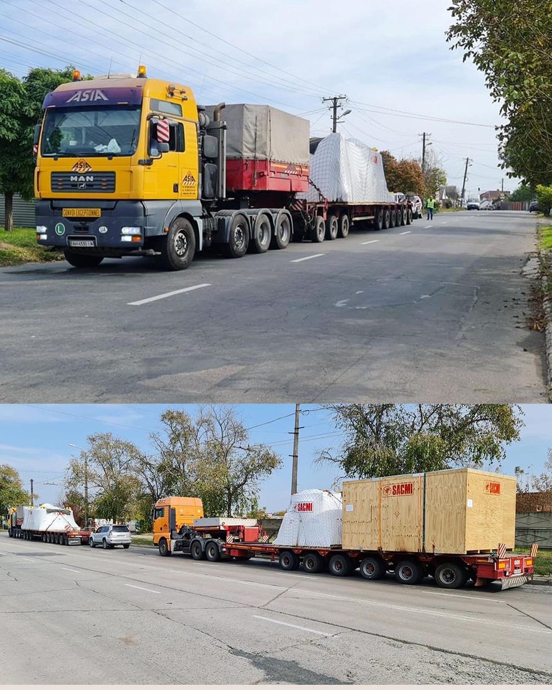 Transport ponadnormatywny w SM Industry