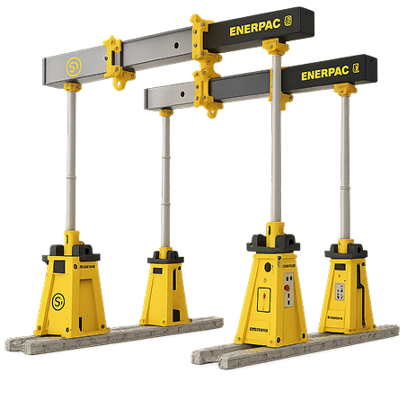 Hydraulic gantry systems